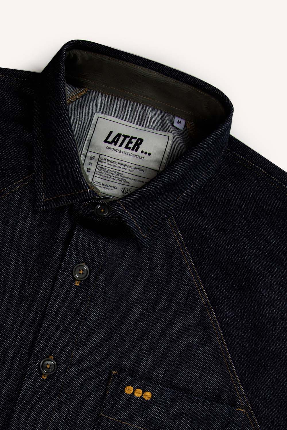Blue denim jacket