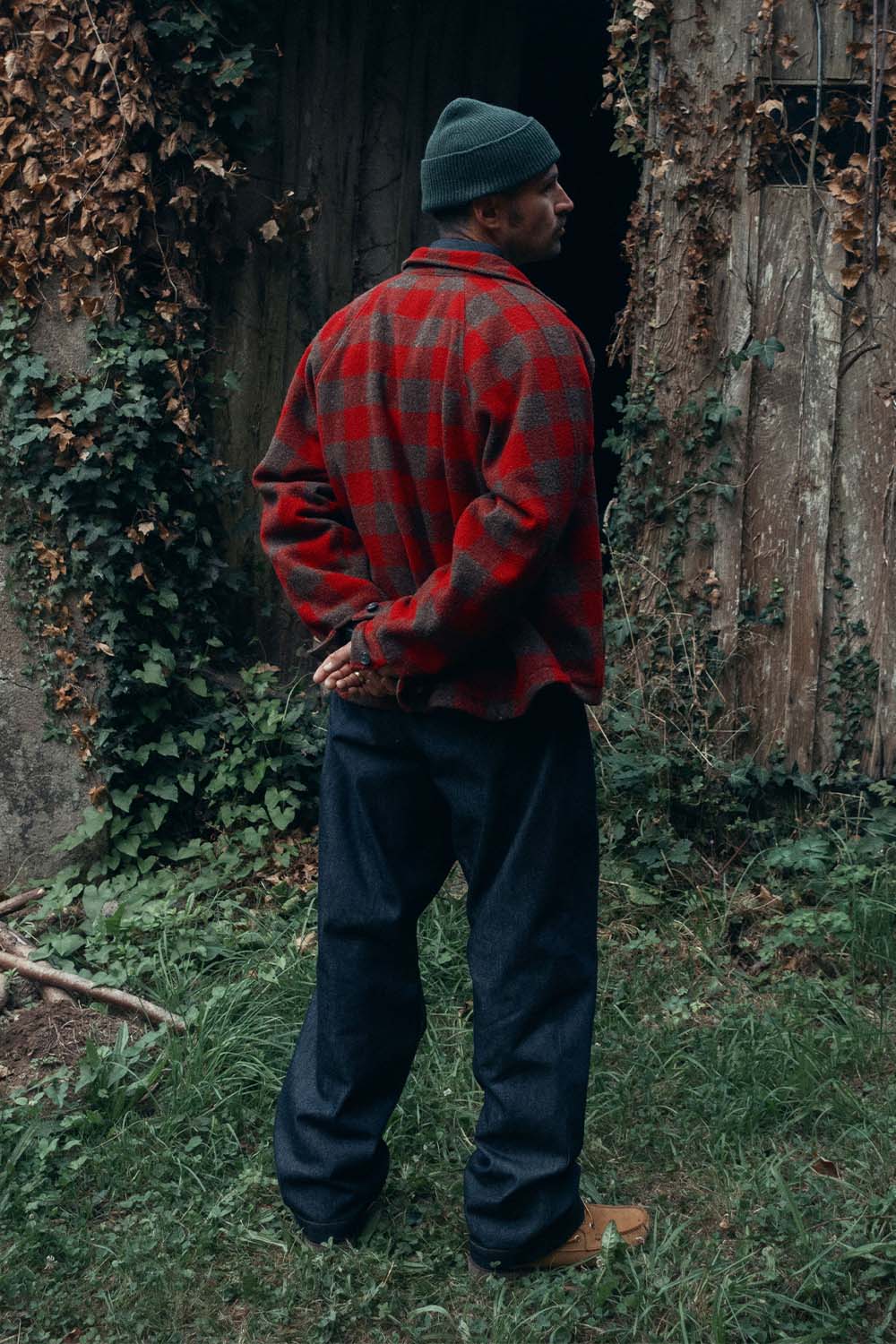 Wool dune jacket