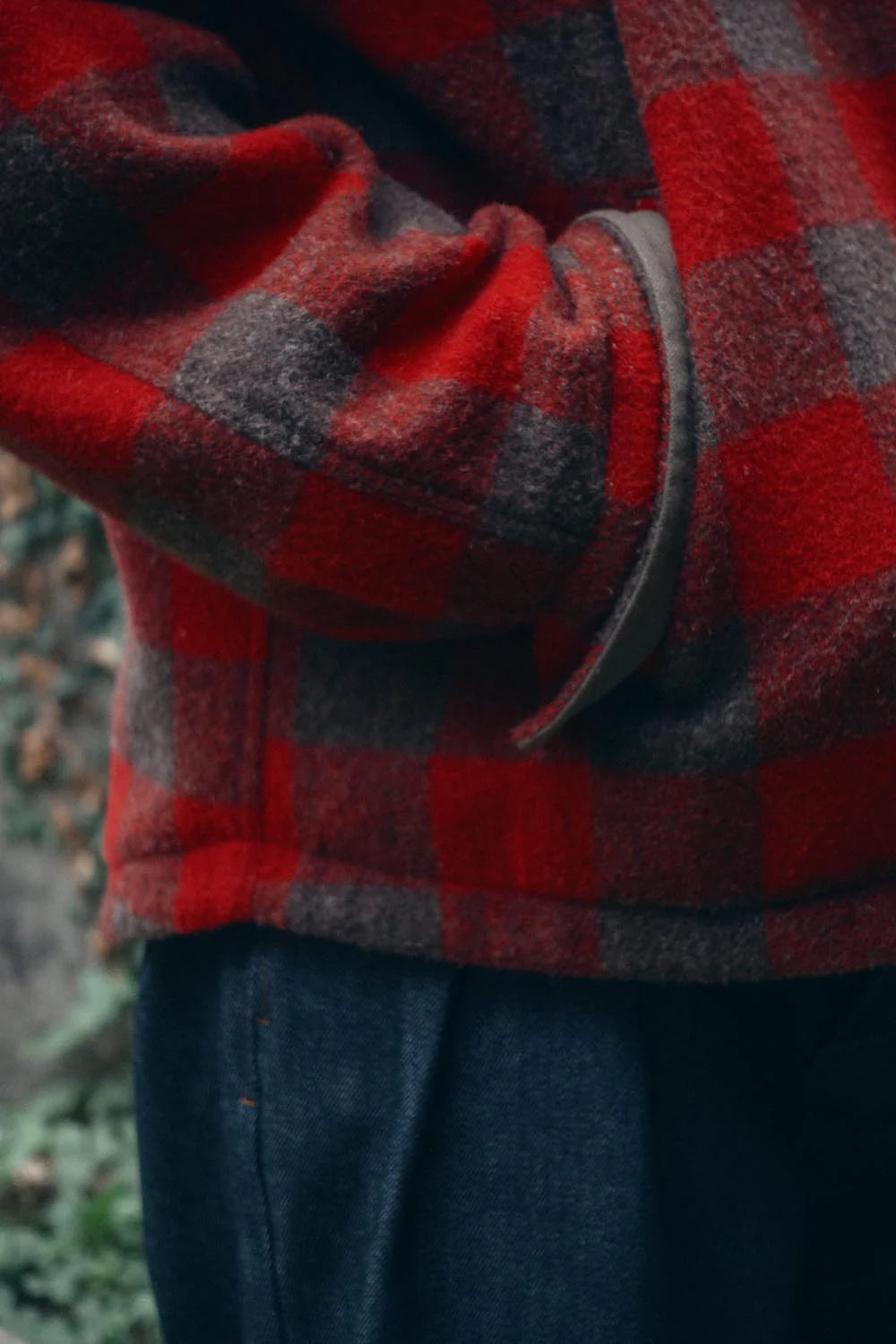Wool dune jacket