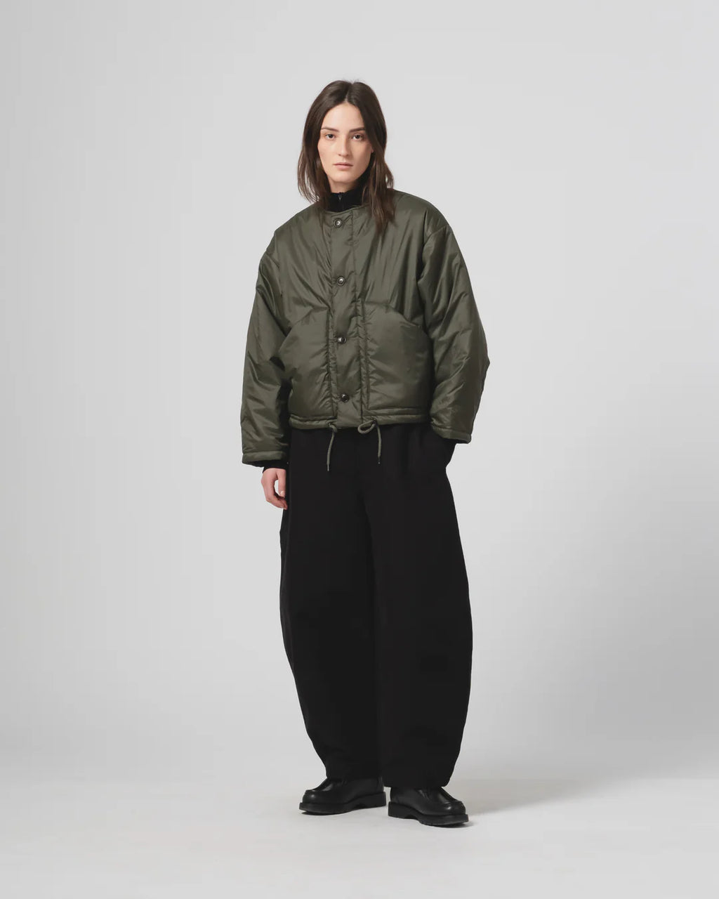 Veste matelassée vert poussiéreux Nuclear