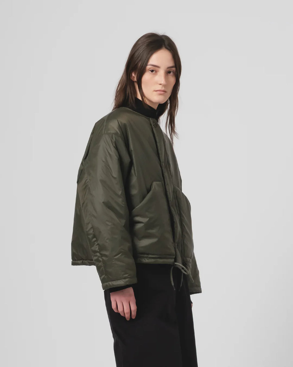Veste matelassée vert poussiéreux Nuclear