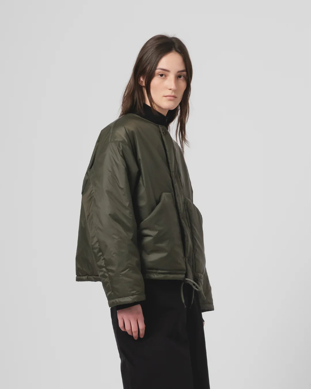 Veste matelassée vert poussiéreux Nuclear