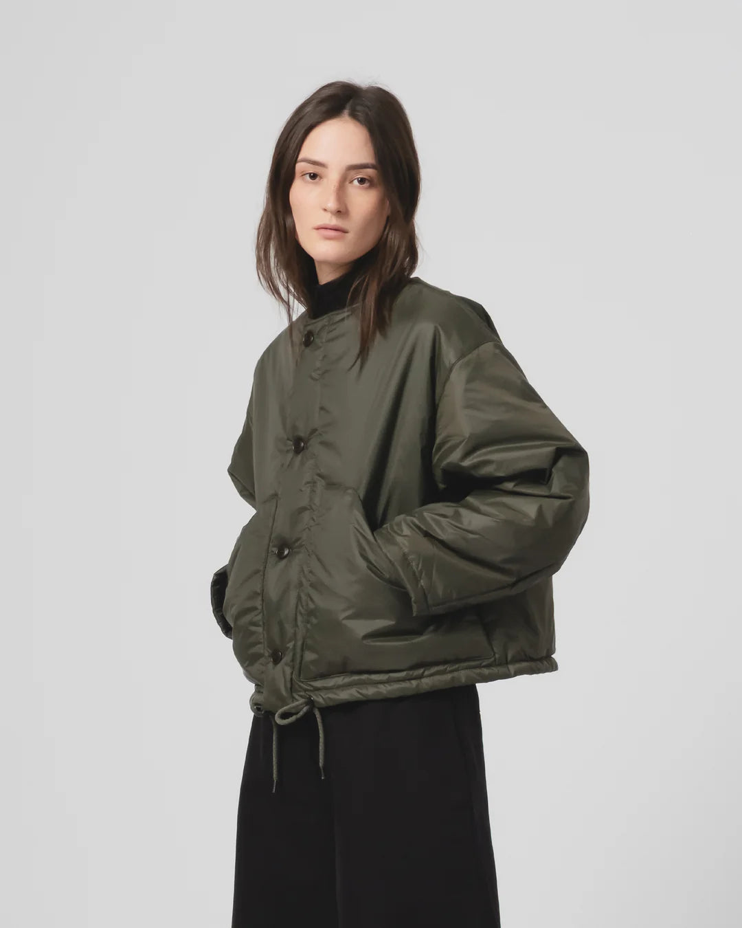 Veste matelassée vert poussiéreux Nuclear