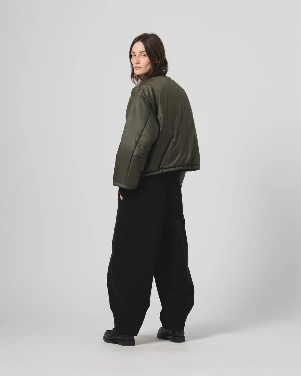 Veste matelassée vert poussiéreux Nuclear