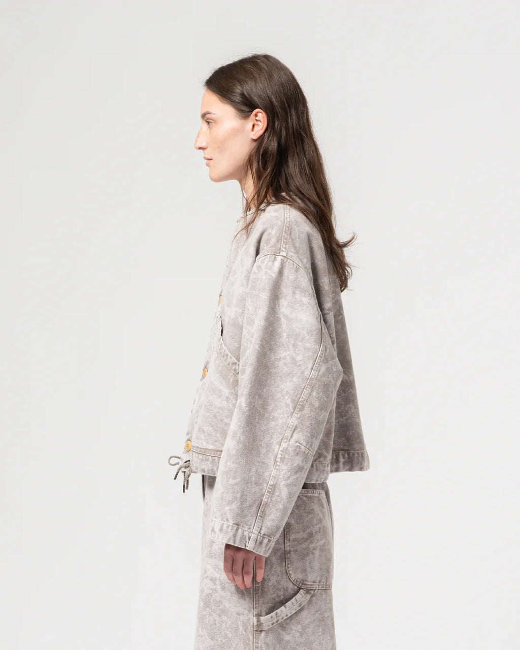 Nuclear jacket marble