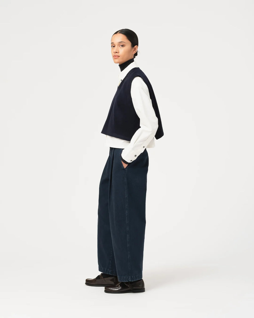 Vee vest navy
