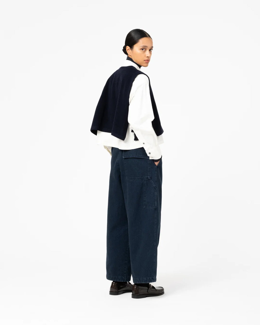 Vee vest navy
