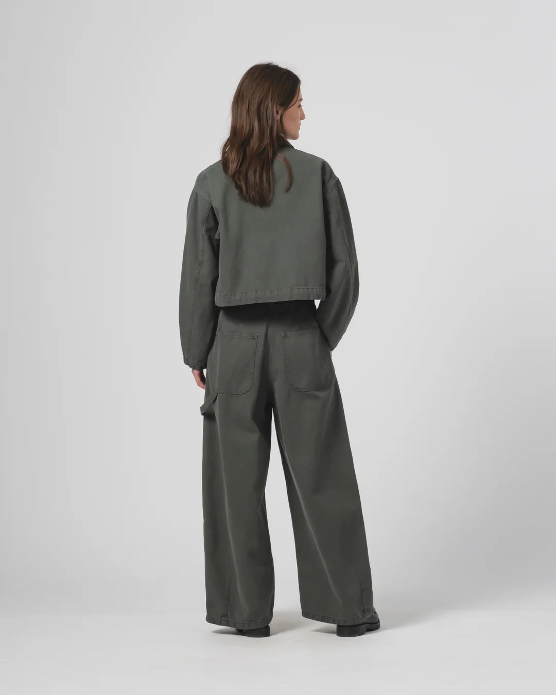 Atlantide Chino Canvas Forest Green