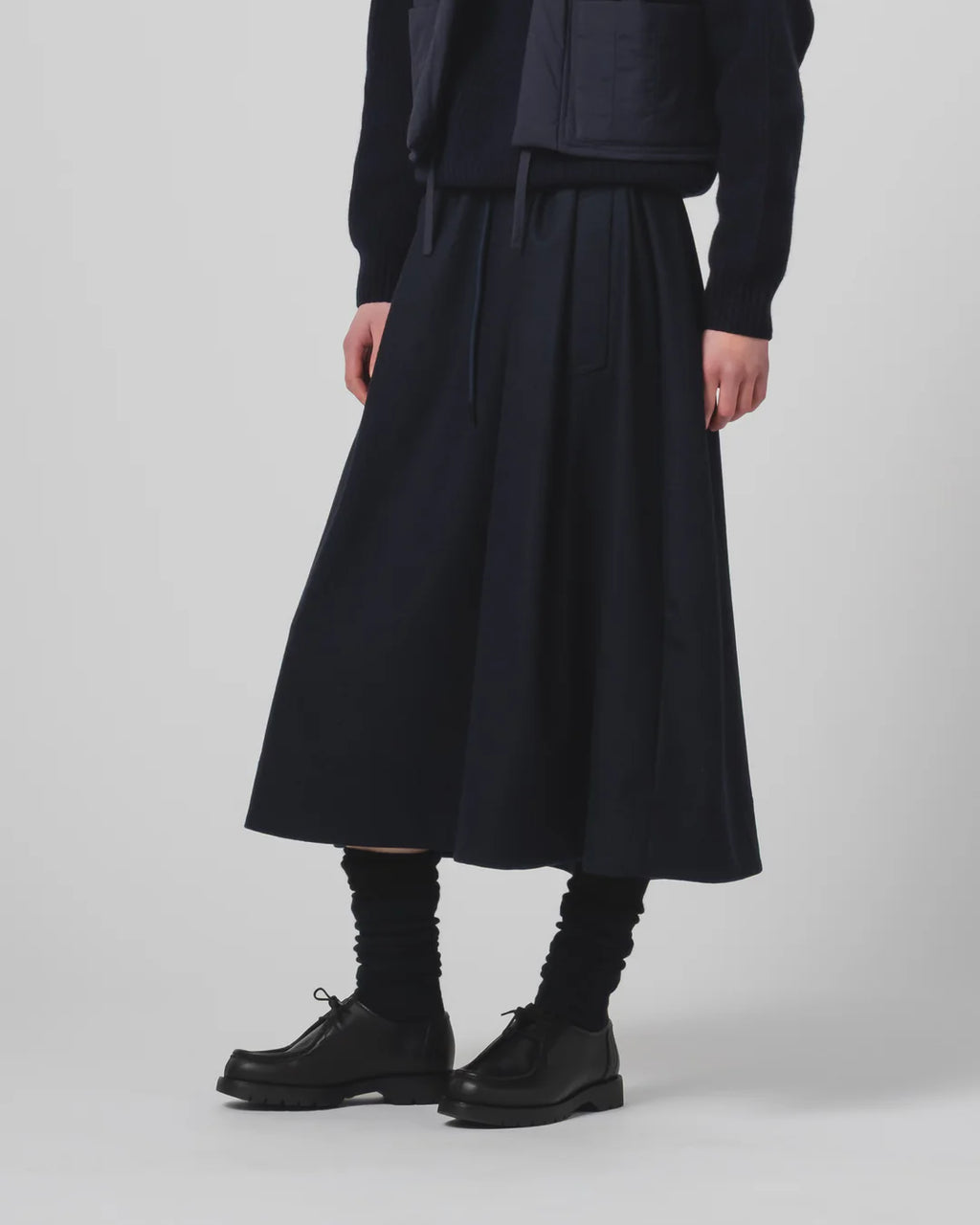 Meadow Skirt Cashart Wool Inkt