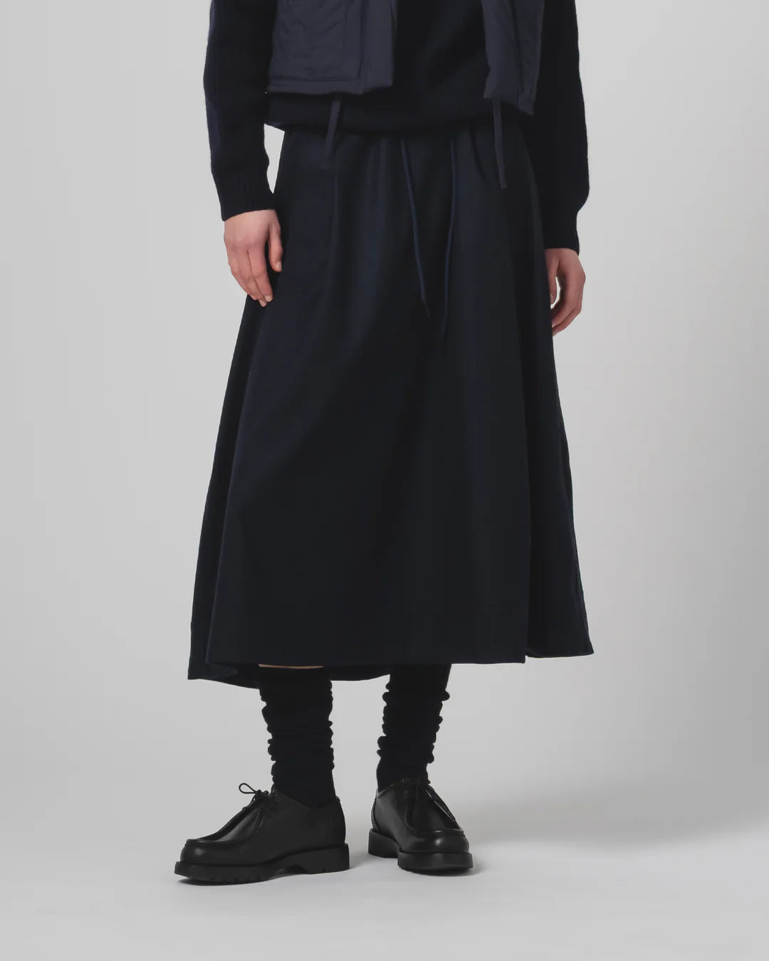 Meadow Skirt Cashart Wool Inkt