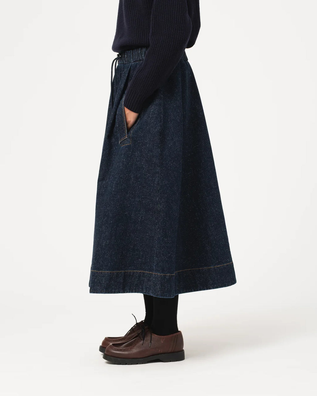 Meadow skirt neppy denim