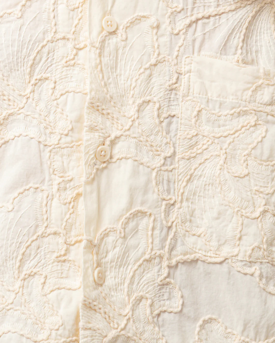 Sumatra shirt lily cotton wheat