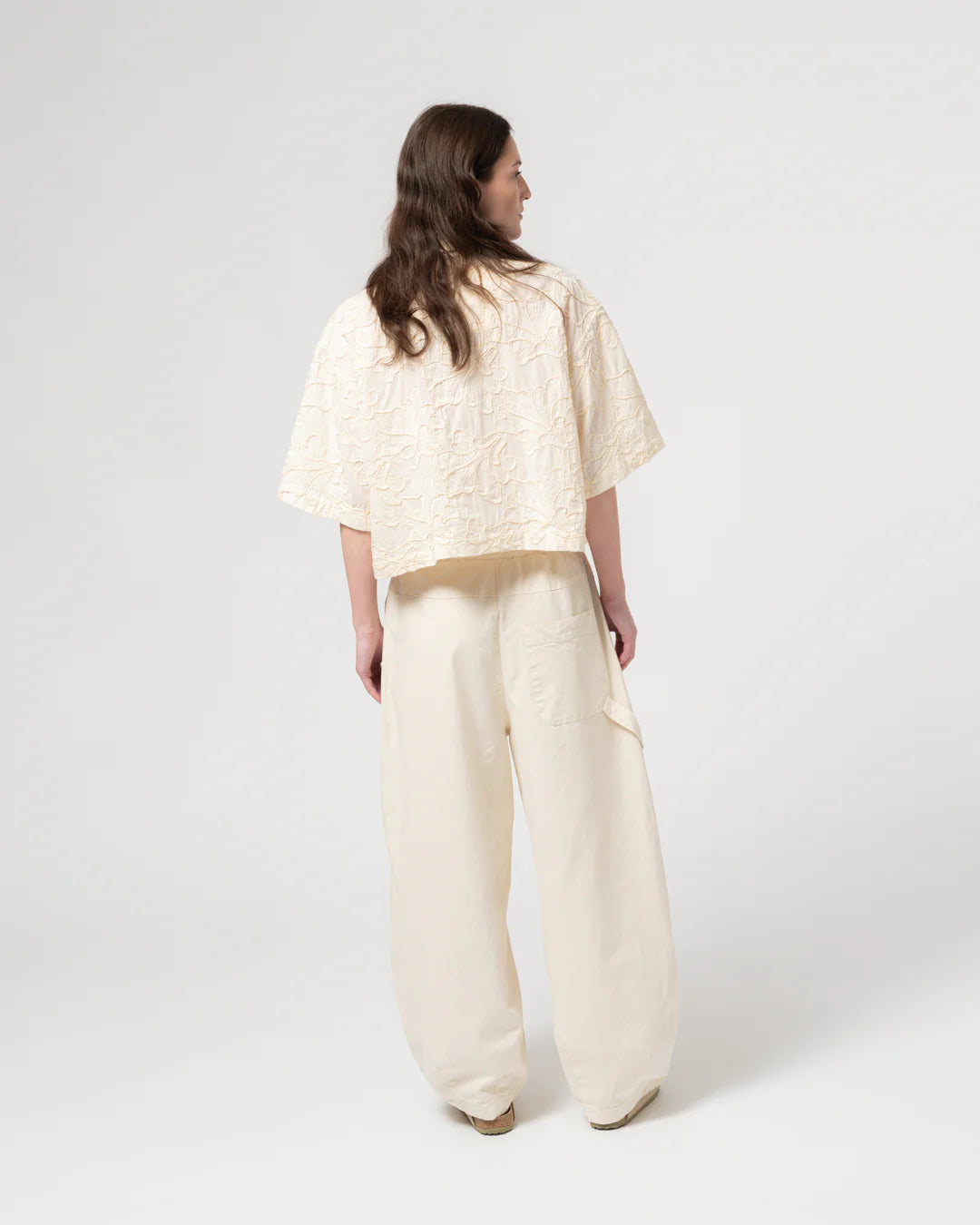 Sumatra shirt lily cotton wheat