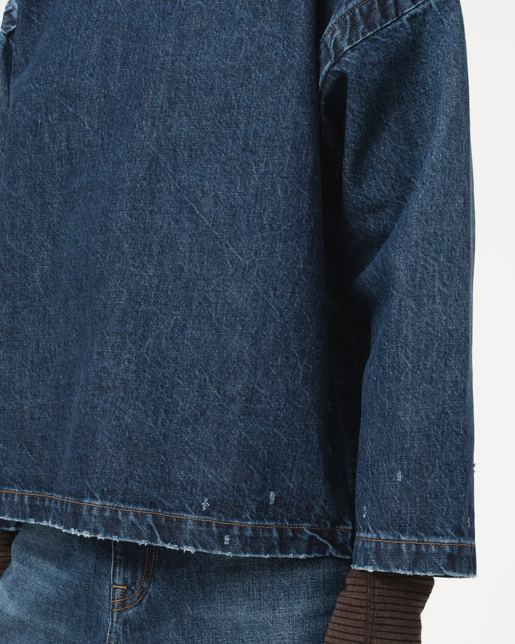 Guard smock erosion blue