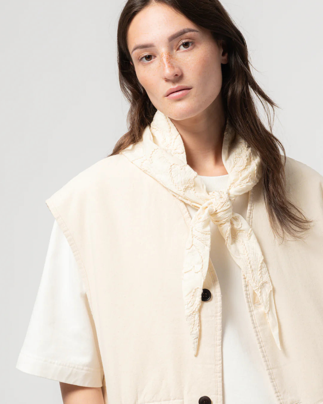 Jackie scarf wheat